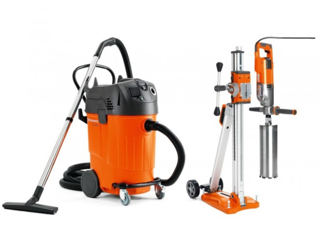 HUSQVARNA DC 1400 для бетонной пыли промышленный пылесос 9667668-01