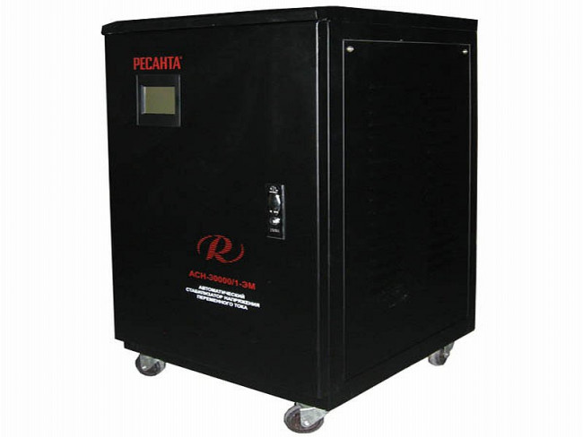 Стабилизатор напряжения АСН30000/1-ЭМ Ресанта 63/3/3