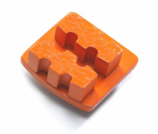 Сегмент HUSQVARNA G1413S 5018979-01 одинарный зерно 20 уп-3шт (бетон М400 грубая шлифовка, 300-400 м2)