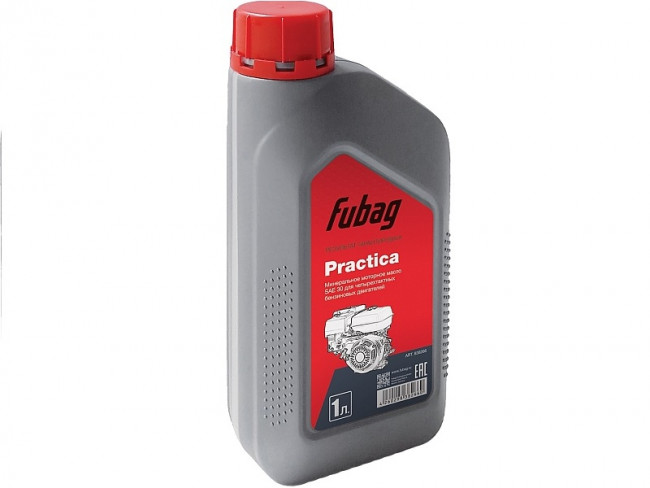 Масло моторное минеральное Practica SAE30 1л FUBAG 838266 Fubag 4T Practica