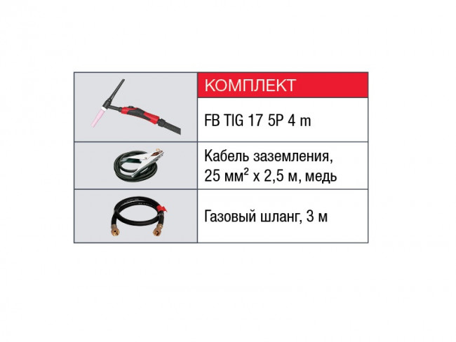 FUBAG INTIG 160 DC аргонодуговой сварочный аппарат инвертор 38025.2