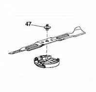 Нож для трактора левый Husqvarna 5811211-01