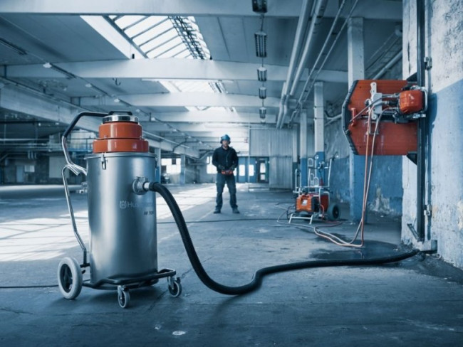 HUSQVARNA W 70 для бетонной пыли промышленный пылесос 9677020-02