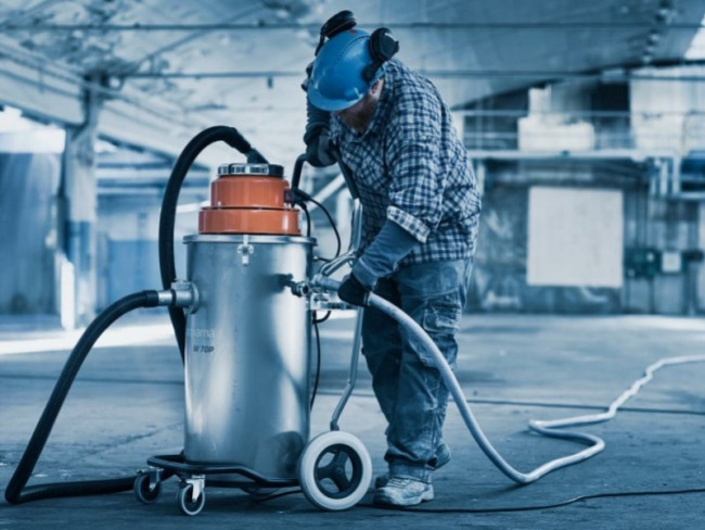 HUSQVARNA W 70 для бетонной пыли промышленный пылесос 9677020-02