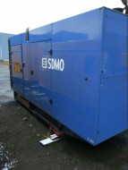 БУ дизельный генератор SDMO V410C2 в кожухе