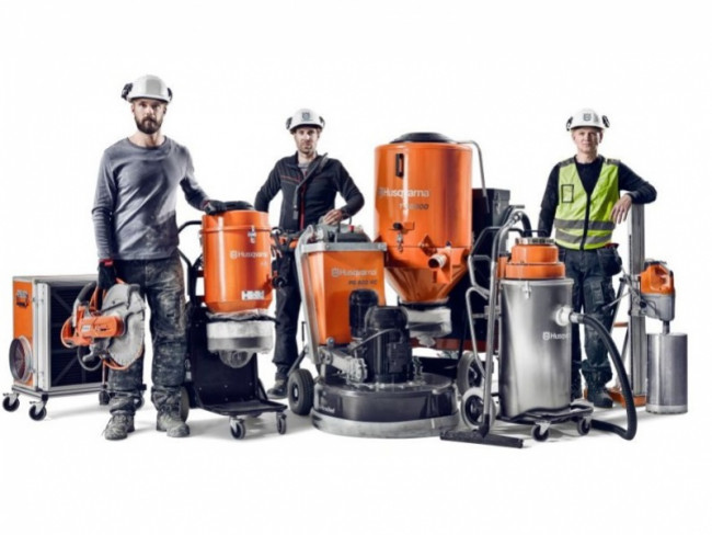 HUSQVARNA W 70 P для бетонной пыли промышленный пылесос 9676647-04