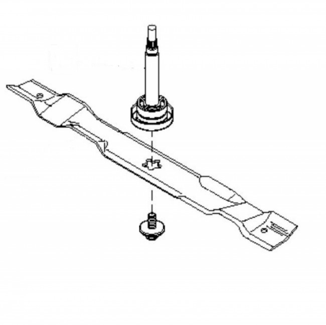 Нож трактора 26" М95-66Х Husqvarna 5324390-52