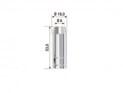 Газовое сопло (5 шт) FUBAG FB150.N.10.5