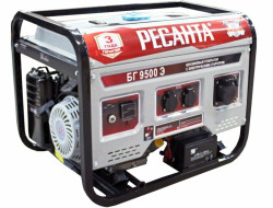 Ресанта БГ 9500 Э Генератор бензино-газовый 64/1/49