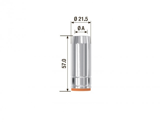 Газовое сопло (10 шт) FUBAG F145.0042
