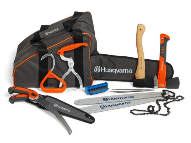 Топор походный 35см, с кожаным чехлом на лезвие HUSQVARNA 5769264-01