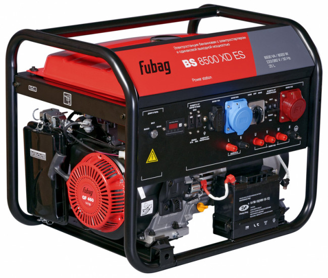 Бензиновый генератор Fubag BS 8500 XD ES в контейнере