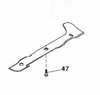 Нож для трактора левый Husqvarna 5815179-01