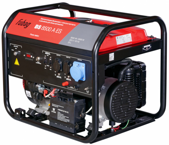 Бензиновый генератор Fubag BS 8500 A ES