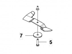 Нож деки Combi 112 см Husqvarna 5041878-10