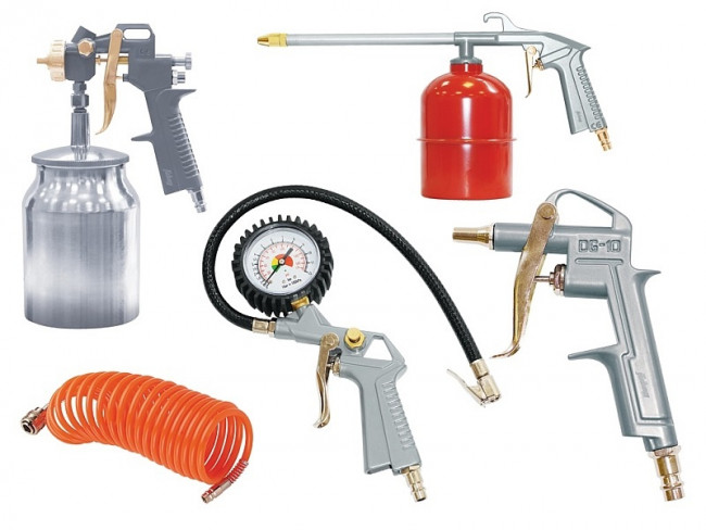 Набор пневматических инструментов 5 предметов FUBAG 120102