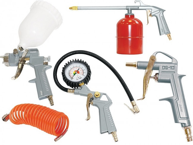 Набор пневматических инструментов 5 предметов FUBAG 120101