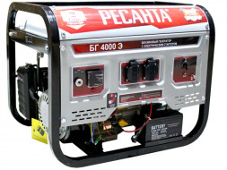 Ресанта БГ 4000 Э Генератор бензиновый 64/1/52