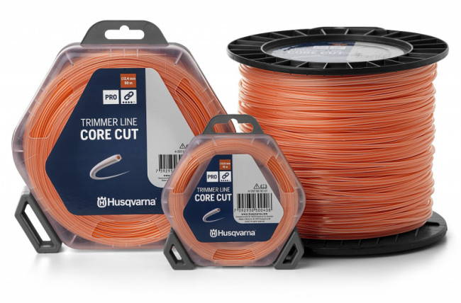 Корд триммерный 2,7мм/70м звезда с монолитным сердечником Core Cut HUSQVARNA 5976692-21