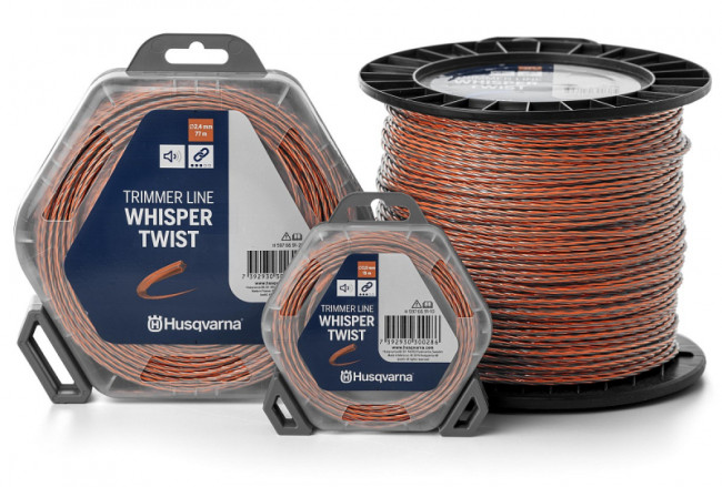 Корд триммерный 2,7мм/10м бесшумный Whisper Twist HUSQVARNA 5976691-30