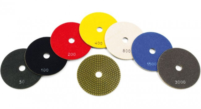 Полировальный диск для УШМ P1245 HUSQVARNA 5744292-01 (зерно 400)