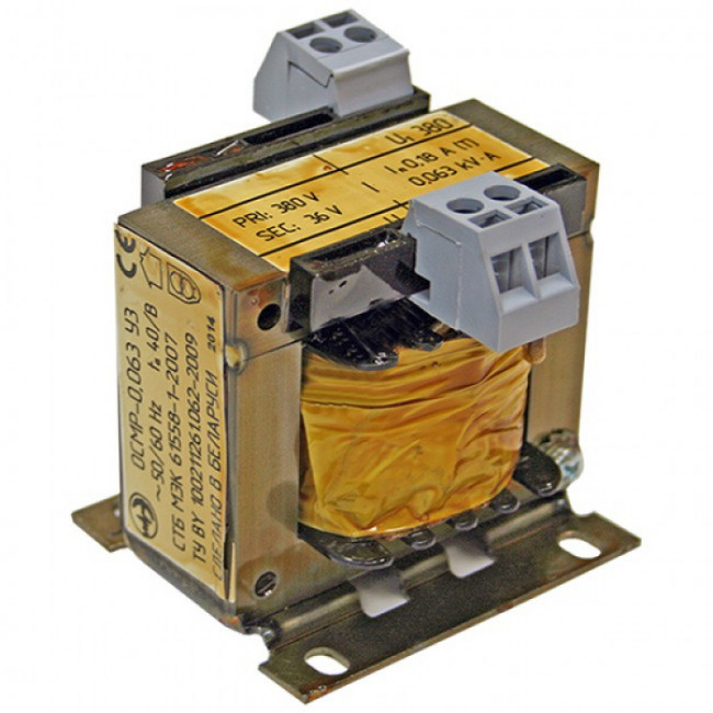 Трансформатор ОСМР 0,063 У3 380/29/29