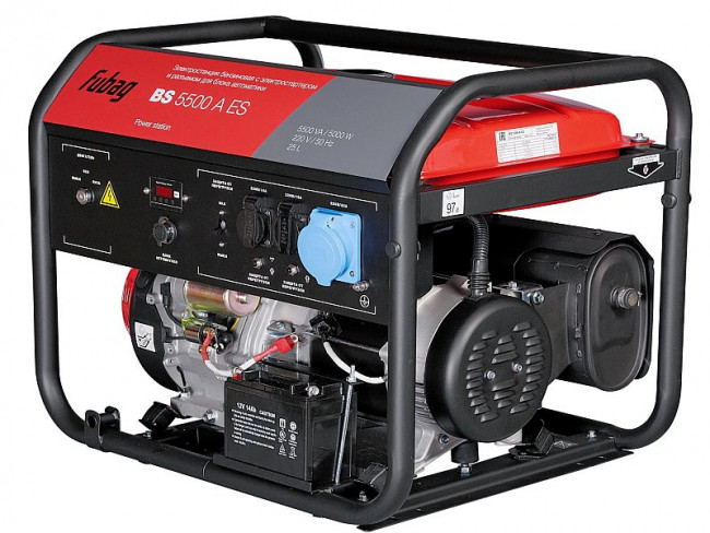 FUBAG BS 5500 A ES Генератор бензиновый 838796