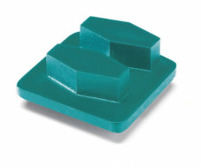 Сегмент HUSQVARNA G624D 5038479-05 двойной зерно 30 уп-3шт (бетон М300-400 грубая шлифовка, 300-400 м2)