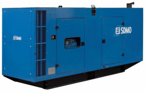 SDMO D630IV в кожухе Дизельный генератор