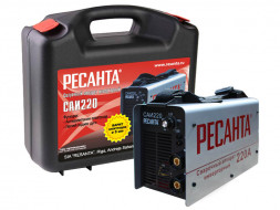 Ресанта САИ220 кейс Сварочный аппарат инвертор 65/22 Ресанта САИ220 кейс Сварочный аппарат инвертор 65/22
