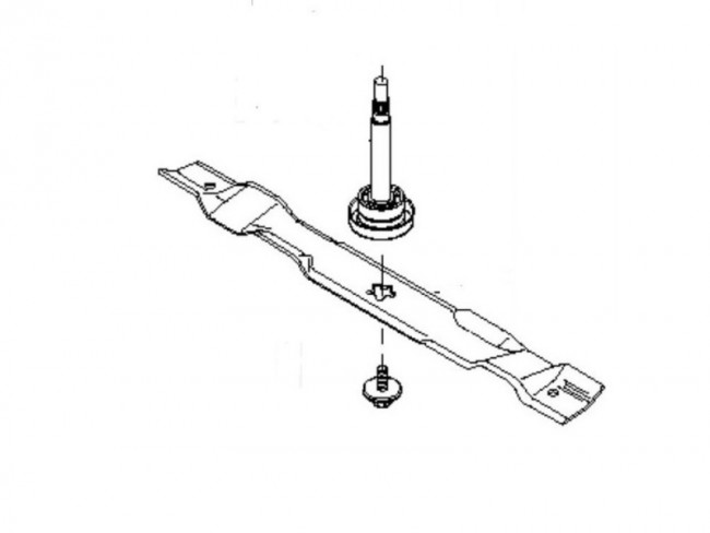 Нож 21 Husqvarna 5928949-01