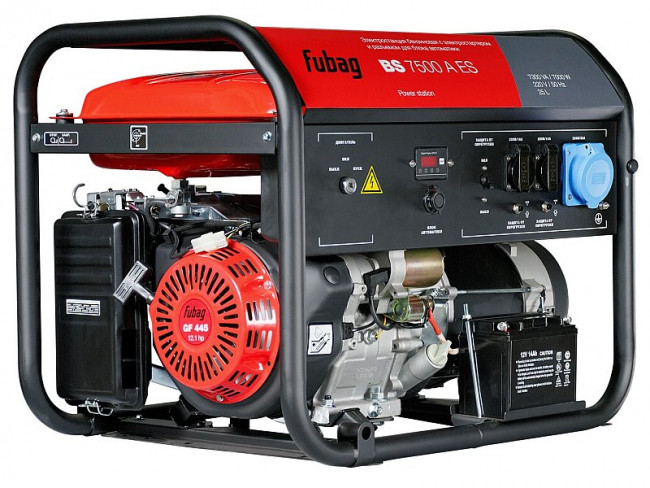 FUBAG BS 7500 A ES Генератор бензиновый 838760