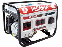 Ресанта БГ 9500 Р Генератор бензино-газовый 64/1/53