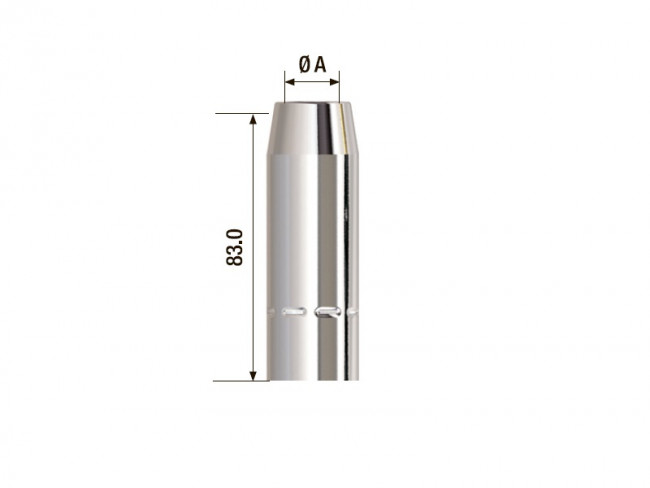 Газовое сопло (5 шт) FUBAG FB400.N.16.0