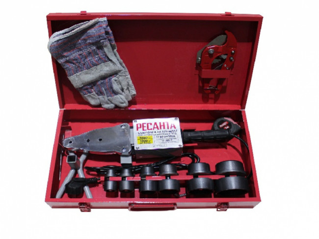 Аппарат для сварки ПВХ труб АСПТ2000 Ресанта 65/55