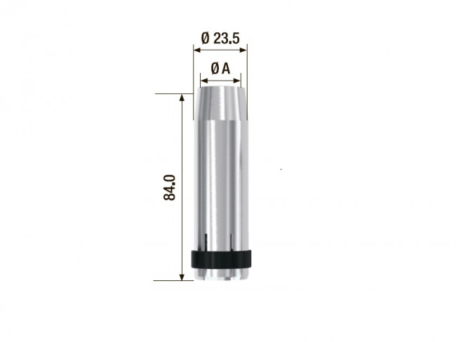 Газовое сопло (10шт) FUBAG F145.0045