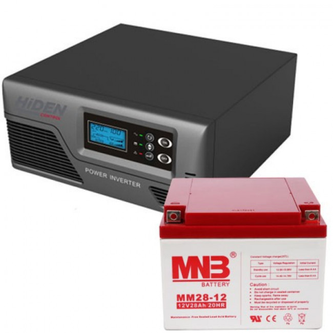Комплект ИБП Hiden Control HPS20-0812 + АКБ 28 Ач