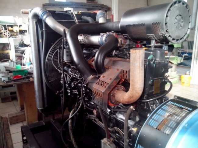 БУ дизельный генератор SDMO V275K