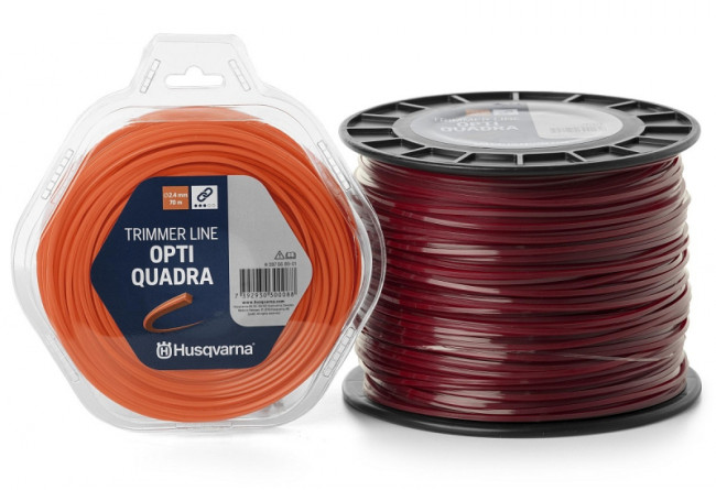Корд триммерный 2,7мм/240м квадратный Opti Quadra HUSQVARNA 5908464-04
