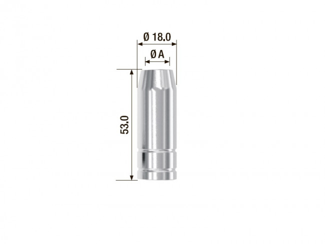 Газовое сопло (5 шт) FUBAG FB150.N.12.0
