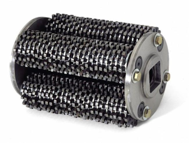 Барабан кирковочной машины CG200 160 фрез, 60х2мм, 164 проставки Husqvarna 5430402-21