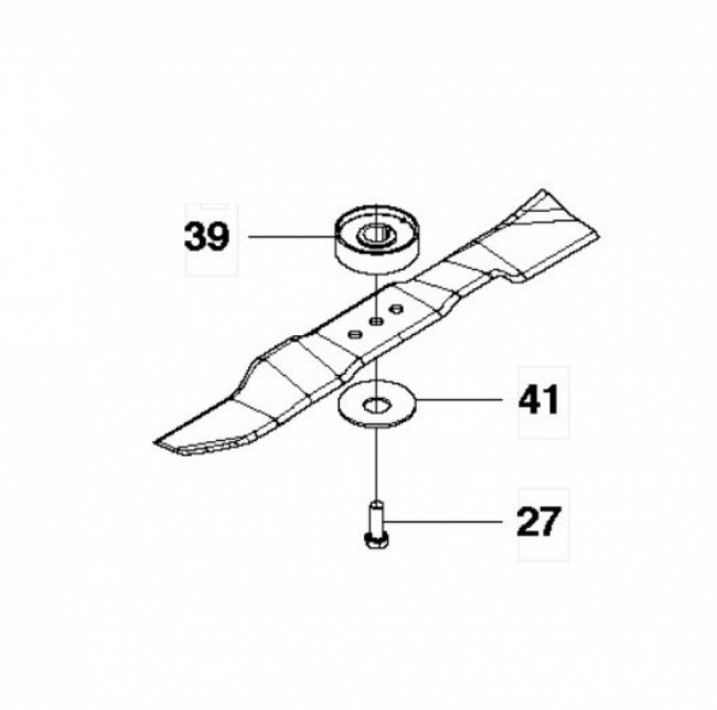 Нож Husqvarna 5810835-01 Нож Husqvarna 5810835-01