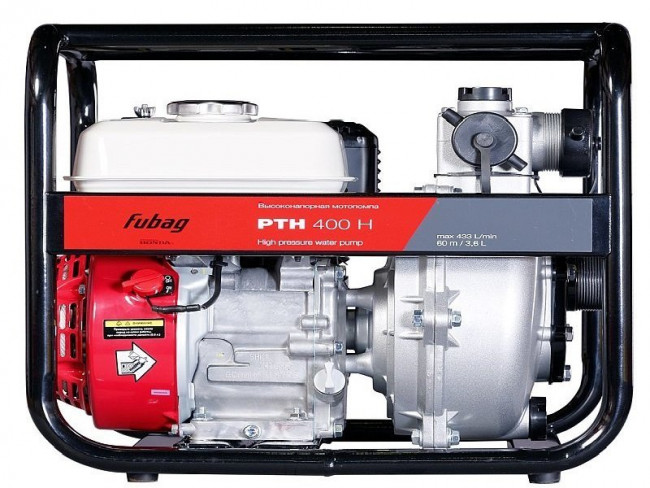 FUBAG PTH 400 H Мотопомпа для чистой воды высоконапорная 838244
