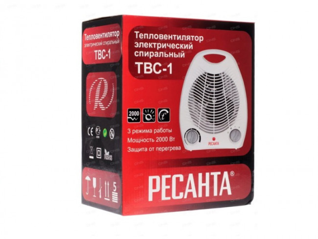 Тепловентилятор  ТВС-1 Ресанта 67/2/1