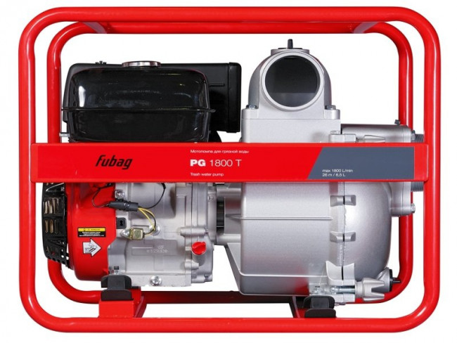 FUBAG PG1800 T Мотопомпа для сильнозагрязненной воды 838248