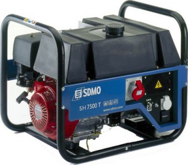 SDMO HX 7500 T-C (HX 7500 TS) Бензиновый генератор