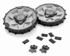 Комплект колес и щеток для крутых склонов Husqvarna 5818897-02 (420/440/430X/450X) Комплект колес и щеток для крутых склонов Husqvarna 5818897-02 (420/440/430X/450X)