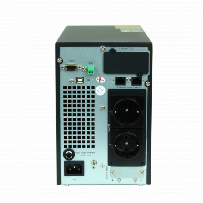 Комплект онлайн ИБП HIDEN UDC9201H (1000Ва / 800Вт) + 2 АКБ 55А/ч