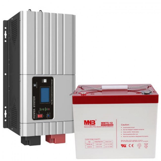 Комплект ИБП Hiden Control HPS30-2012 + АКБ 75 Ач