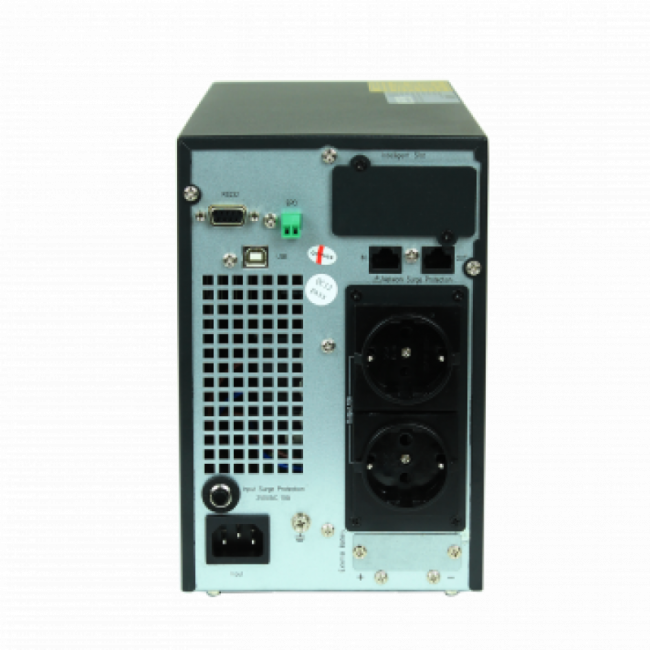 Комплект онлайн ИБП HIDEN UDC9201H (1000Ва / 800Вт) + 2 АКБ 28А/ч